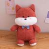 Cute Bear Puppy Rabbit Fox Plush Toy Cartoon Girl Sleep Companion Gift Holiday