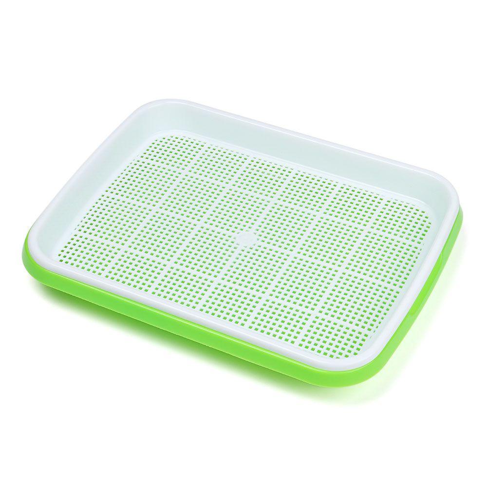 Home Garden Nursery Paper Hydroponic Tray Sprout Pot Plant Box Grow Nursery Pots Seed Sprouter Tray