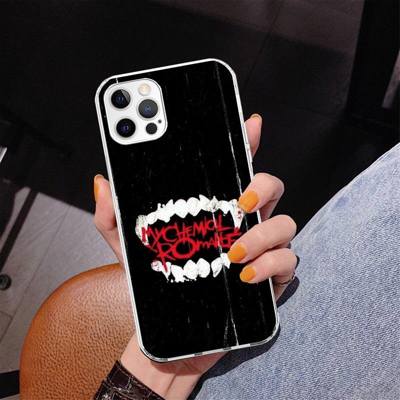 Чехол для телефона My Chemical Romance MCR для iPhone 13 12 Mini 11 Pro Max XS XR X SE 7 8 Plus 5S 5 6S 6 Подарок Печатная крышка Fundas