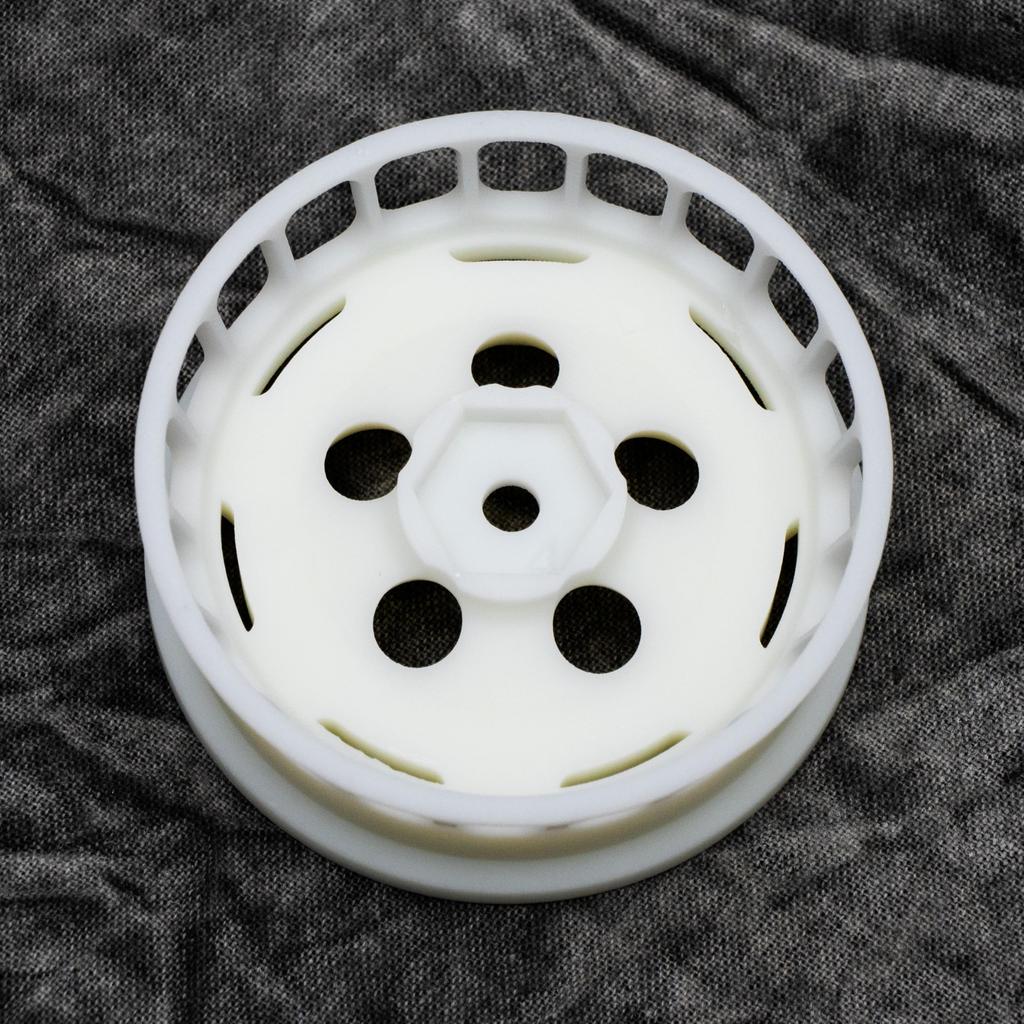 Мягкое Тонкое Колесо Тип M (Смещение 4) для RC дрифта, 3D-печать, Белый