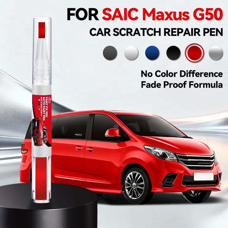 Purpose Vehicle Paint Repair Pen Touch Up Scratch Remover DIY Auto Accessories For SAIC Maxus G50 Black White Silver Grey Blue P
