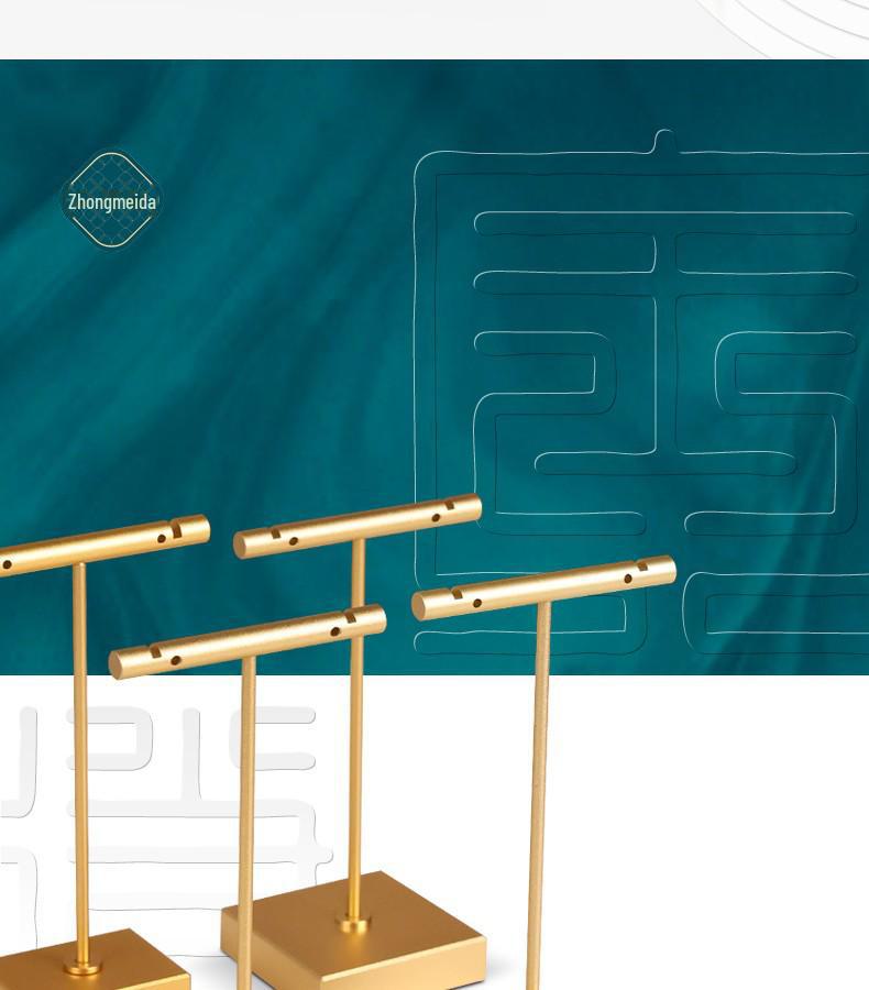 Креативная металлическая стойка для демонстрации и хранения сережек Zhongmeida