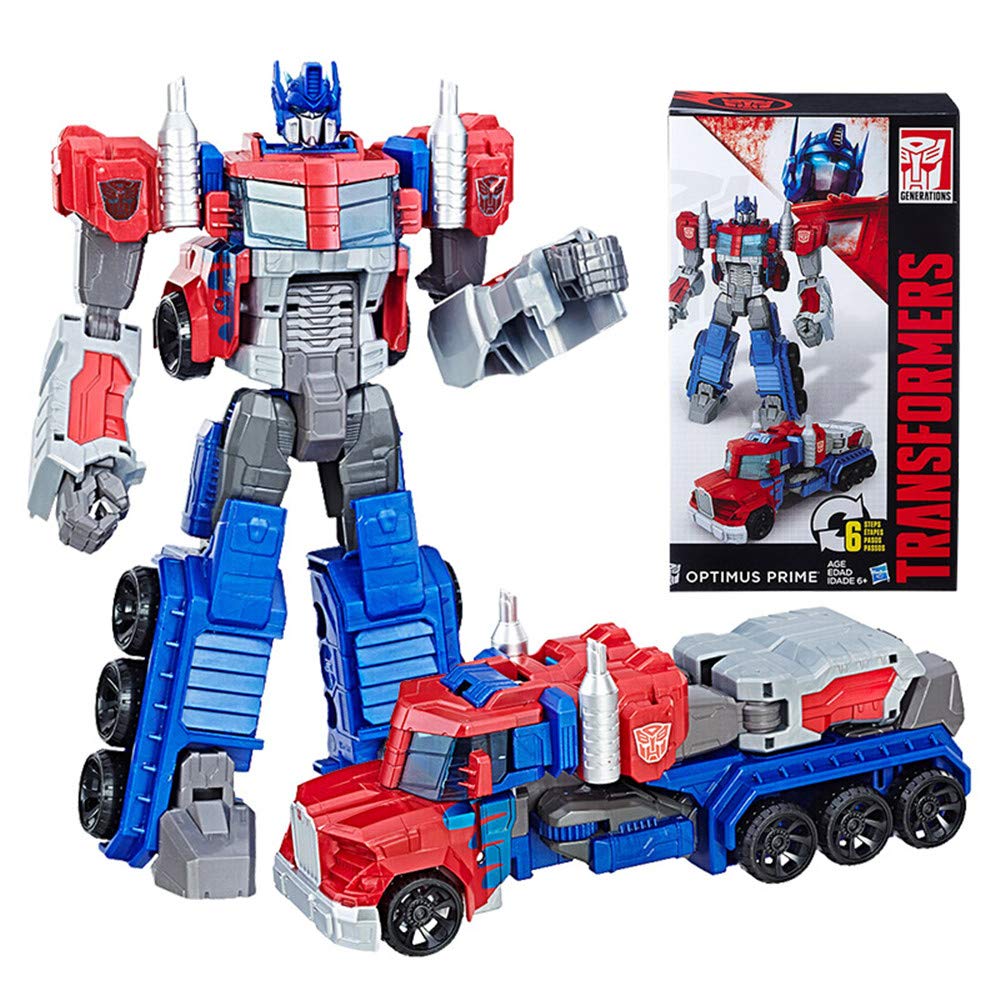 Transformers Hasbro Transformers Generations Cyber Commander Series Optimus Prime Figure Scale Optimus Prime 11-inch [Item]