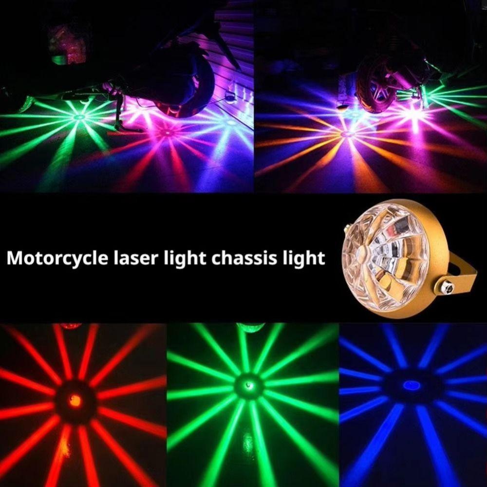 Multi-Color LED Flashing Chassis Tail Light High-Power RGB Underbody Warning Lamp Safety Warning