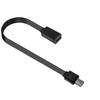 Зарядный кабель 26AWG Type C (розетка) - Mini USB (вилка) с передачей данных 480 Мбит/с для узких мест и различных устройств