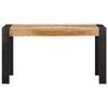 VidaXL Table de salle à manger 140x70x76 cm Bois de manguier brut
