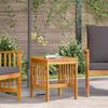 vidaXL Outdoor Table Brown 45x45x50 Cm Solid Acacia Wood 4106451