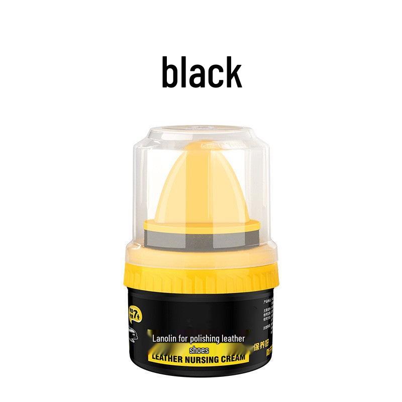 Высококачественный универсальный крем для обуви из кожи - 3 флакона: Черный Уход и Обслуживание