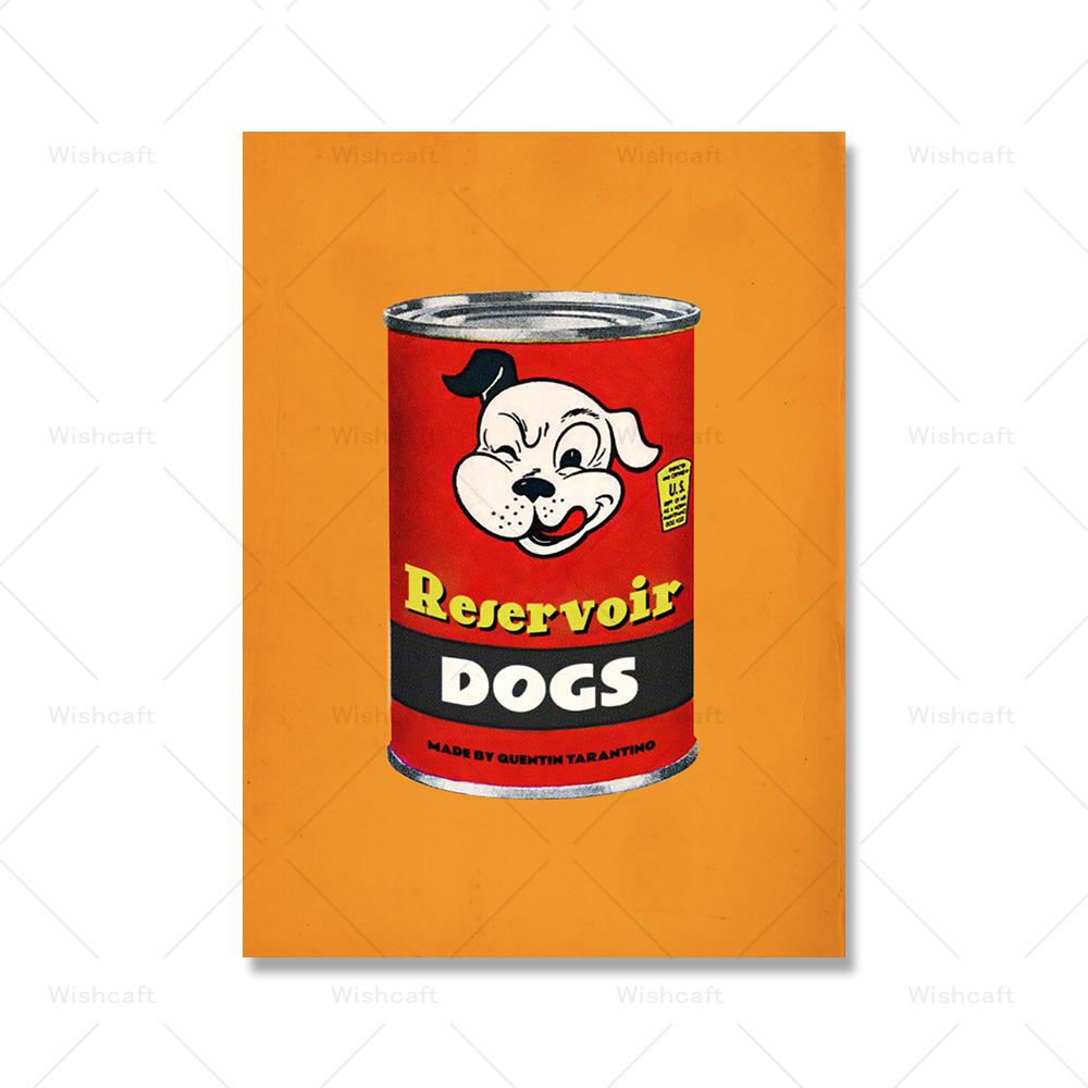 Italian Coffee Pizza Vintage City Poster Pulp Reservoir Color Food Print Canvas Painting Kitchen Shop Wall Art Pictures Decor