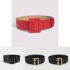 Womens Pu Material Belt With Circular Design For Daily Office And Party Looks