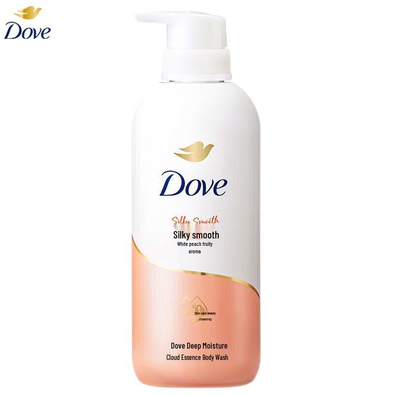 Dove White Peach Silky Smooth Body Wash