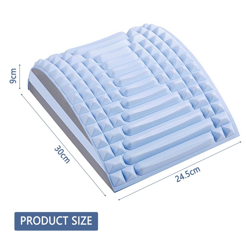 Back Stretcher Pillow Waist Massager Neck Lumbar Support Sciatica Herniated Disc Pain Relief Relax Scoliosis Posture Corrector
