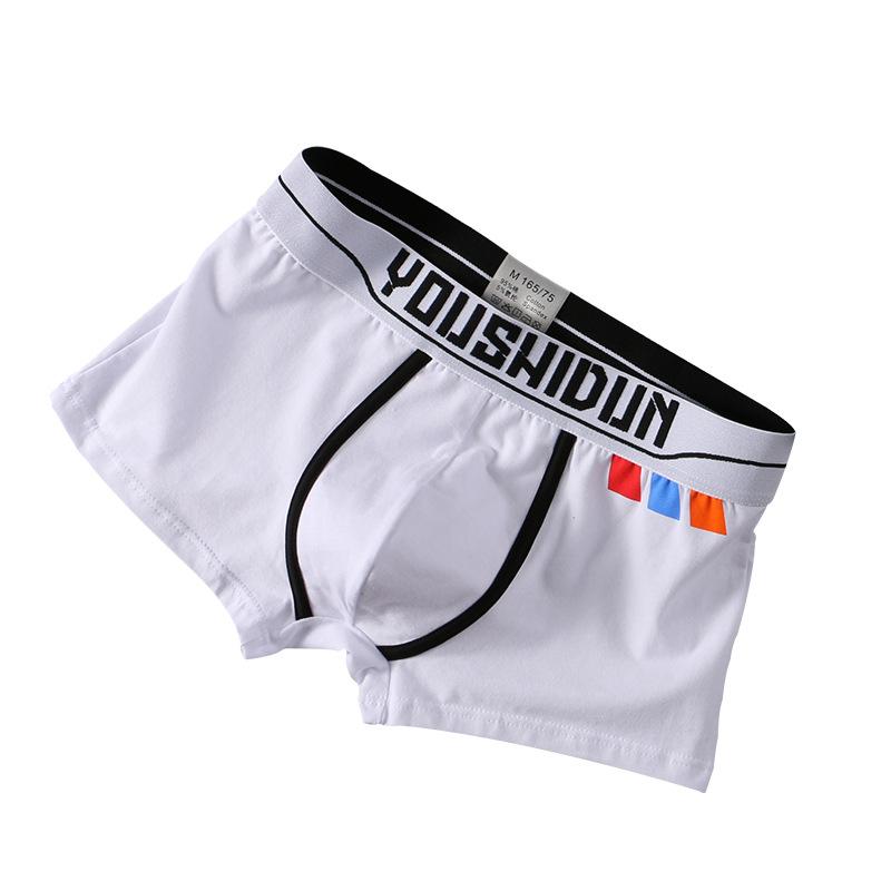 Fashion Boxer Men Underwear Cotton Breathable Mens Boxers Cuecas Masculinas Calzoncillos Panties M-3XL