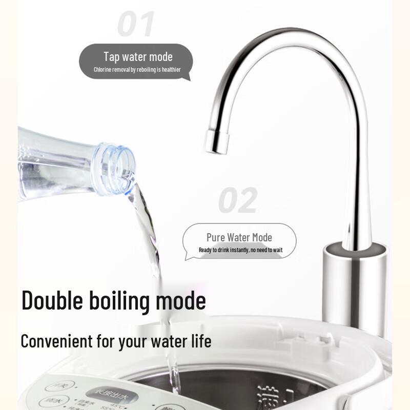 Midea 5L Electric Hot Water Bottle & Kettle CN plug (adapter included)