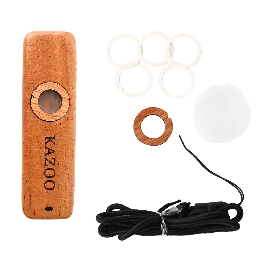Kazoo Флейта Деревянные инструменты Kazoo Гитара Гавайская гитара Аккомпанемент Patry Музыкальный инструмент для детей Подарок для начинающих