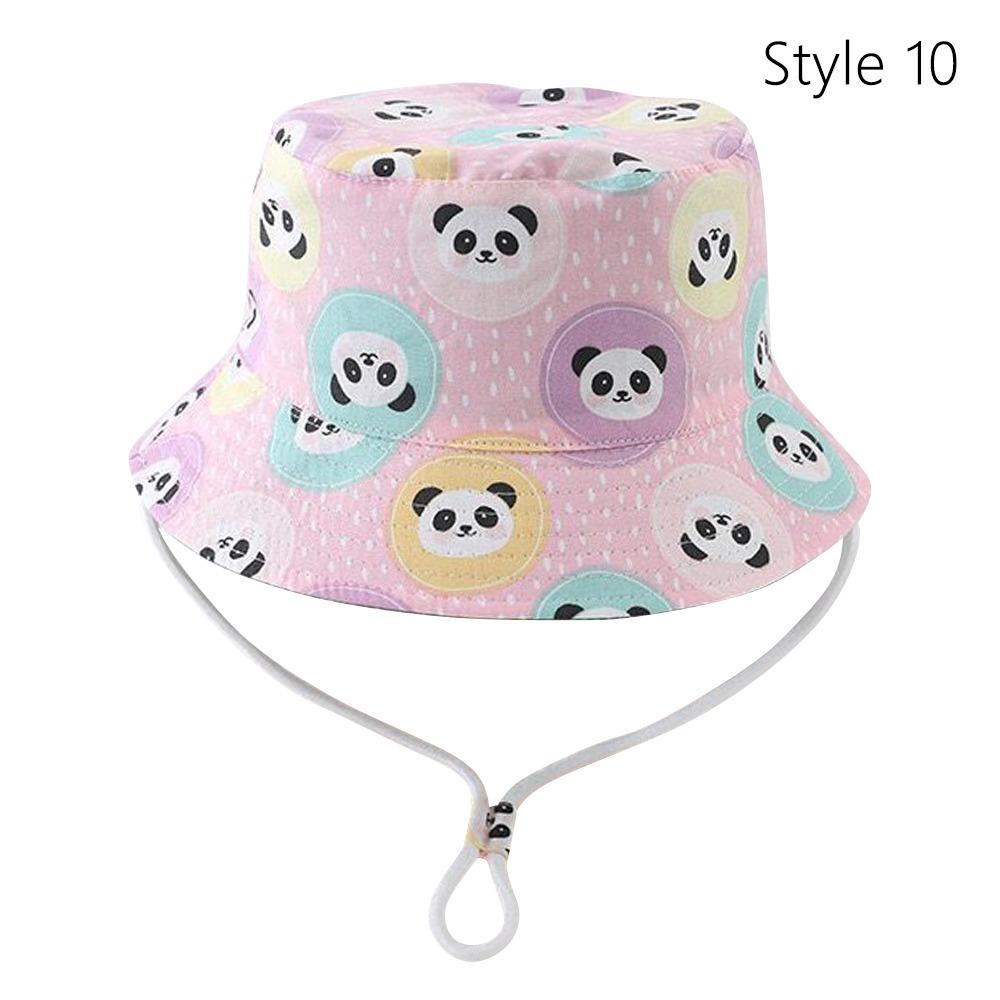 Защита от ультрафиолета Детские шапки Солнцезащитная детская панама Милая шляпа-панама для детей на открытом воздухе Малыш