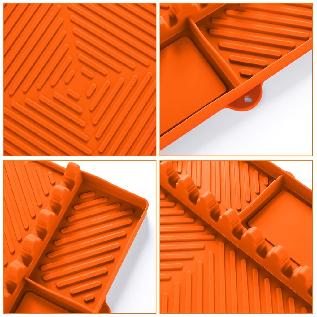 Griddle Mat Barbeque Grill Accessories Tools for Blackstone Side Shelf Mat Grill Pad for Outdoor Kitchen Counter