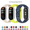 Силиконовый ремешок для часов для Xiaomi Mi Band 8 9 10 NFC Аксессуары Спортивный браслет Ремешок на запястье Pulseira Correa Miband Mi Band 10