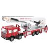 1:50 Model Ascending Fire Truck Toy High Simulation Educational Fire Truck Model Toys for Kids