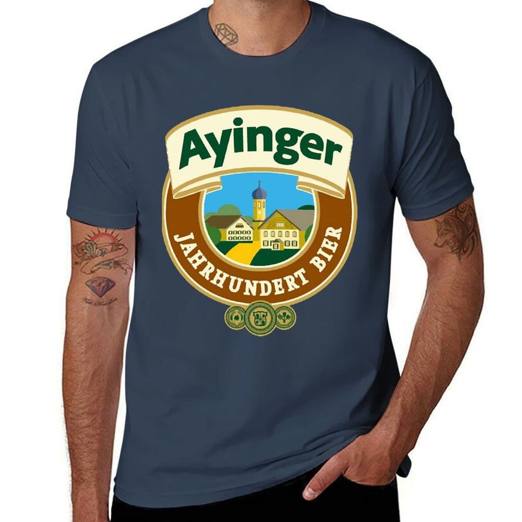 Ayinger Jahrhundert Bier TShirt Unisex t shirt cotton TShirt