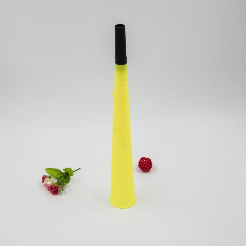 Bright Plastic Vuvuzelas Horns Pack Of 4pcs Assorted Noise Making Horns For Outdoor Event And Crowd Cheering