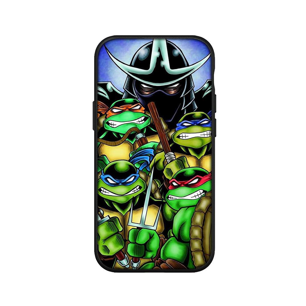 Чехол для телефона Ninja Comics Turtles Аниме для Apple iPhone 16 15 14 13 12 11 Pro Max 6 6S Plus + SE 15+ 16+ Мягкий чехол