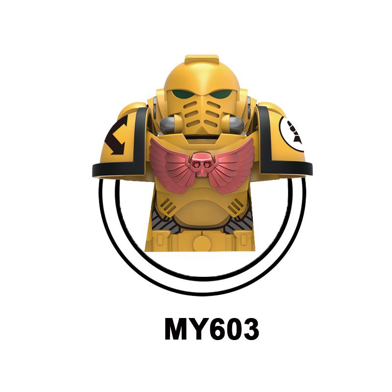 MY601 - MY605 Hot Game Series Soldiers Bricks MOC Mini Action Figures Building Blocks Toys Children Gifts