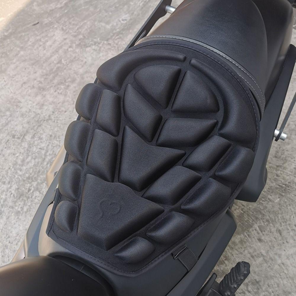 Universal Motorcycle Seat Cover 3D Comfort Air Seat Cushion Cover Motorbike Air Pad Cover Shock Absorption Decompression Saddles