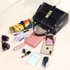 Women's bag leather versatile ins handbag simple oil wax leather shoulder messenger bag tide