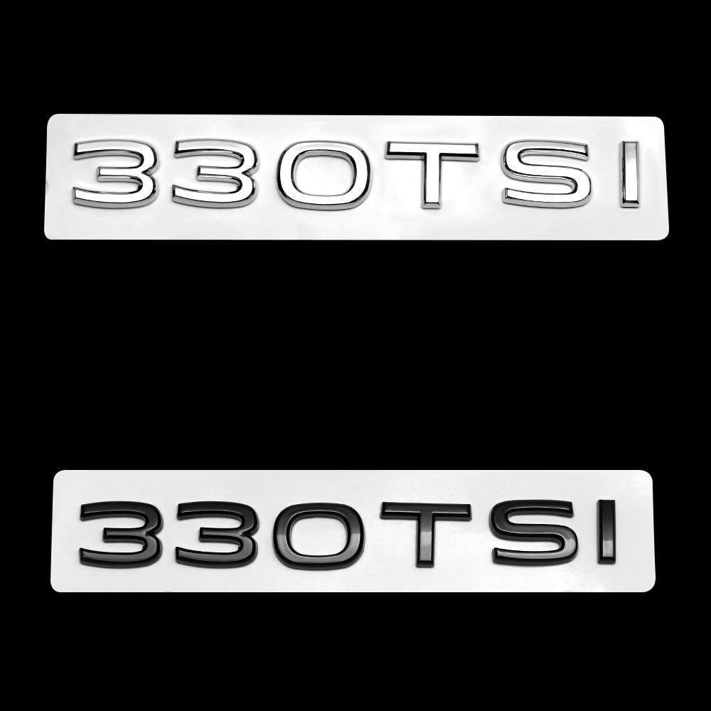 SVLHP1 For Volkswagen VW GTI Golf8 Polo Passat CC Tiguan R32 RLine Bora CC Caddy Touareg 3D ABS Car Trunk Logo Sticker Auto Accessories