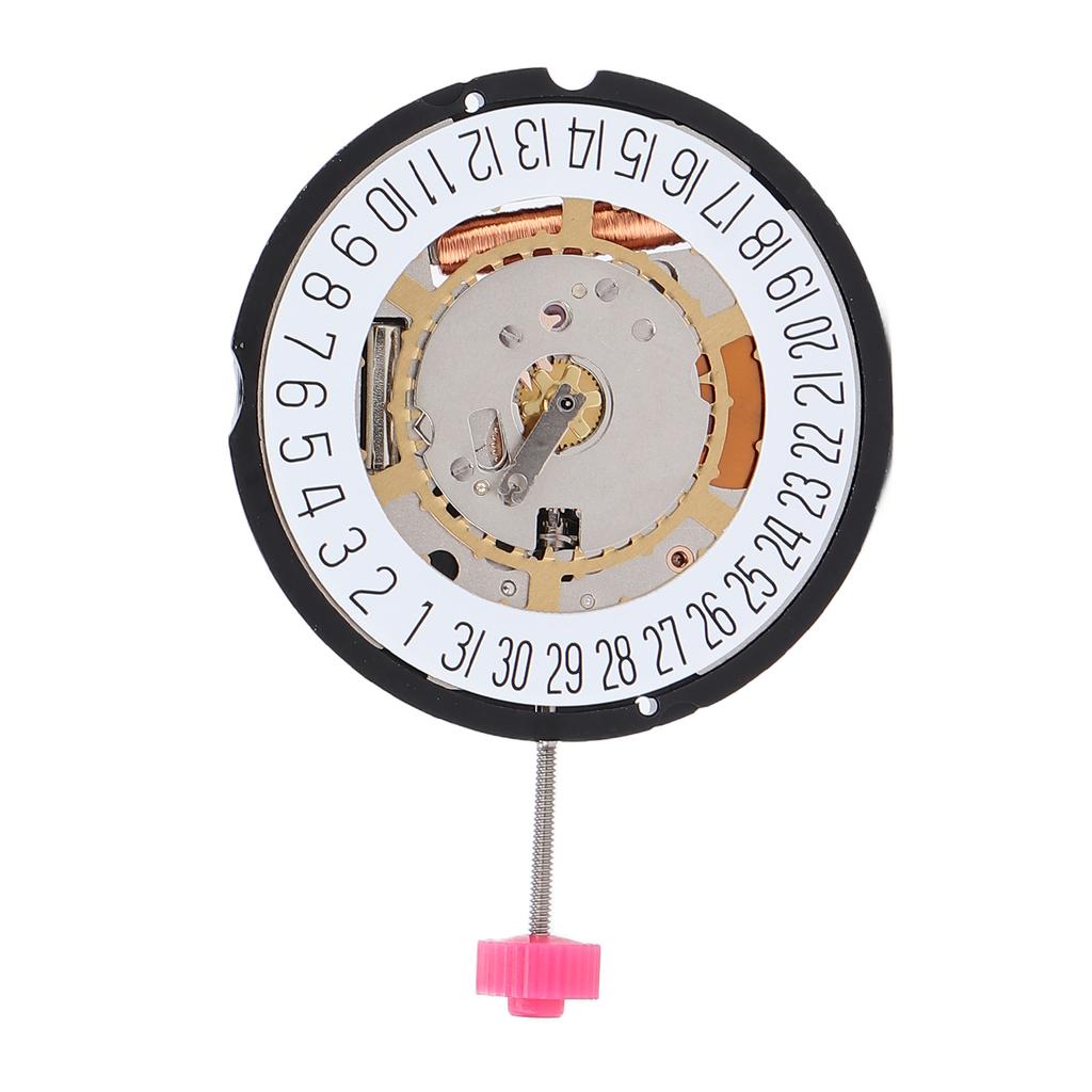 Часовой механизм 715 Six O"clock кварцевый механизм с календарем, регулируемый ремешок, профессиональный ремонт часов