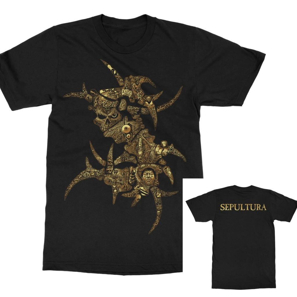 Sepultura Arisen Bluegreen S Band Rock Music Art Style Summer Casual TShirt Unisexs and Womens Luxury Brand Top