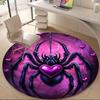 1PC Spider Web Office Round Area Rug, Mat Suitable For Office, Under Office Chairs Bedroom Living Room Home Decor, Room Deco