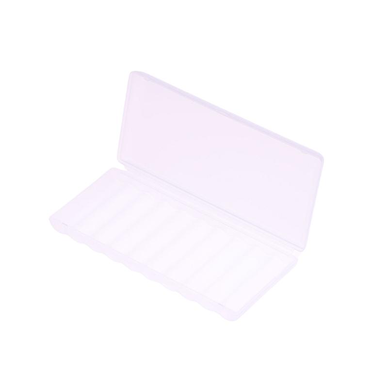 10-слотовый портативный прозрачный пластиковый ящик для хранения батареек жесткий контейнер держатель чехол для батареек Aaa/Aa органайзер аксессуары