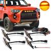 4 шт. Светодиодные огни в стиле Raptor, янтарные, для Toyota 4Runner TRD Pro 2013-