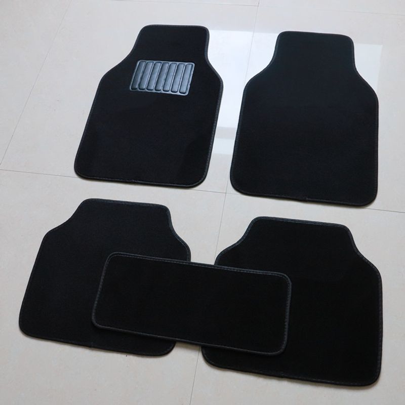 All Year Round General Car Foot Mat Suede Rubber Cushion Carpet Mat Car Non Slip Mat Applicable to All Models
