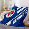 Greek Reading Symbol Flannel Blanket, Soft Polyester, Modern Design, All-Season for Camping, Travel, Gifts for holidays or birthdays