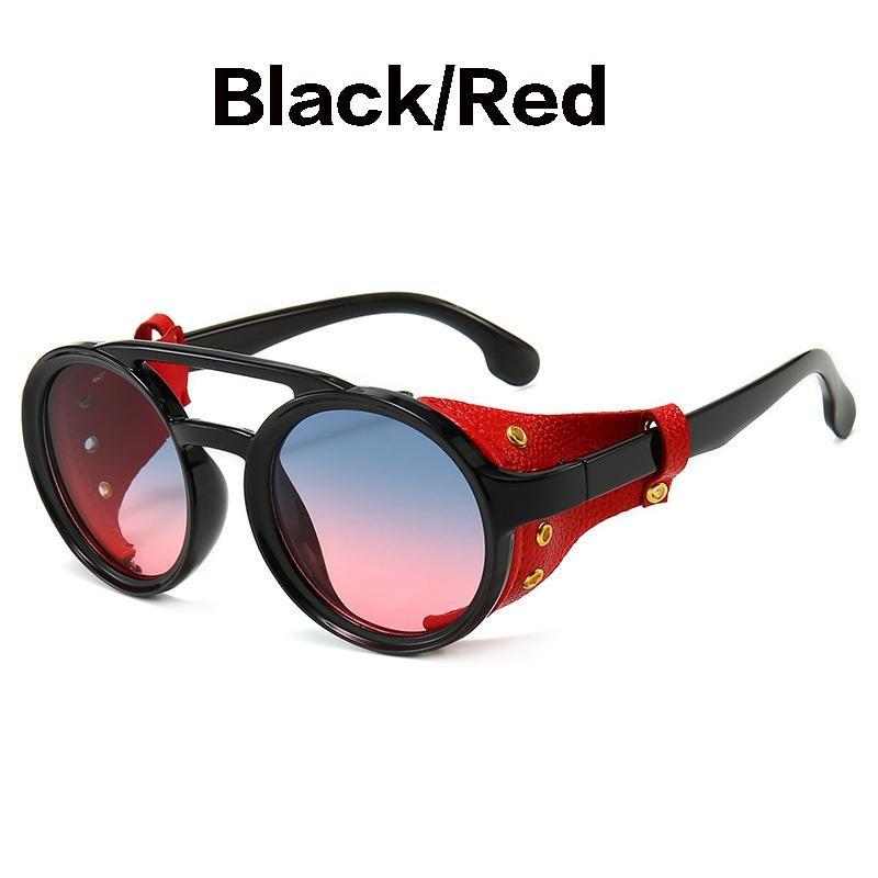 Винтажные круглые солнцезащитные очки в стиле ретро для мужчин и женщин, очки в стиле панк, готические солнцезащитные очки в стиле стимпанк ZPG