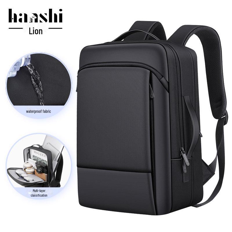 Модный водонепроницаемый нейлоновый рюкзак: Высококачественная мода для мужчин и женщин, вместительная школьная сумка и деловая сумка для ноутбука