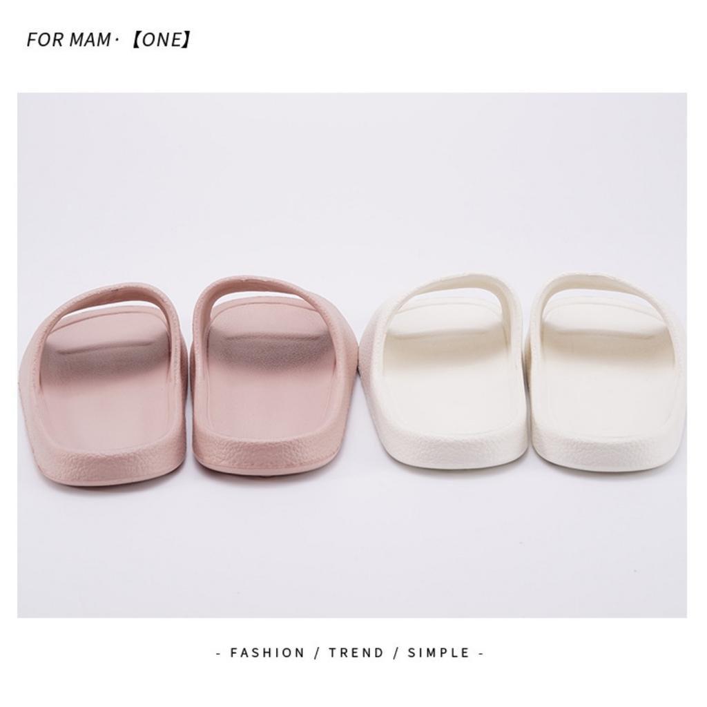 Шлепанцы-слайды из ЭВА на толстой подошве с нескользящей подошвой - Домашние тапочки для помещений/улицы, пляжные сандалии с амортизацией для комфорта, всесезонная повседневная обувь для дома