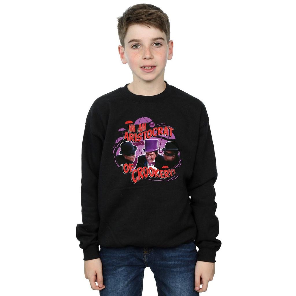 DC Comics Boys Batman TV Series The Penguin Aristocrat Sweatshirt
