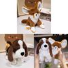 Hound Fennec Basset Fox Plush Toy Cartoon Stuffed Doll Decoration Gift Kids