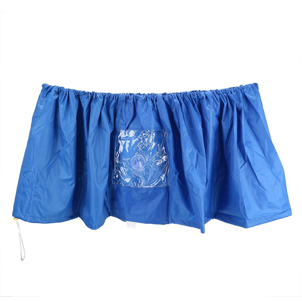 Очистка кондиционера Моющийся с выпускной трубкой Защитный пылезащитный чехол Настенный инструмент для очистки Натяжной ремень для чехлов для кондиционеров 1-3P