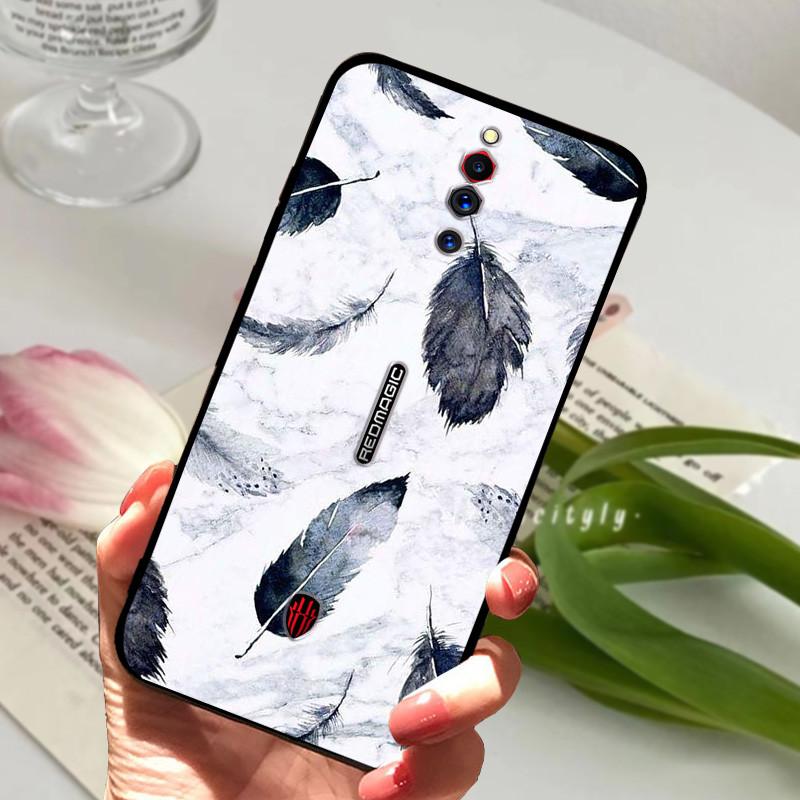 Для Nubia Red Magic 5S 5G Мягкий Силиконовый TPU Чехол для Телефона Для ZTE Nubia Red Magic 7 Pro Coque RedMagic 7S Ударопрочный Бампер