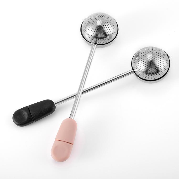 1/2 шт. Чайные ситечки из нержавеющей стали для мелкой сетки, многоразовые, фильтры для заваривания листьев, пищевой фильтр