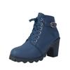Fashion 2025 New High Heeled Women Boots Cross Straps Short Boots Comfortable Platform Boots Side Zipper Botas Femininas Plus Size 42