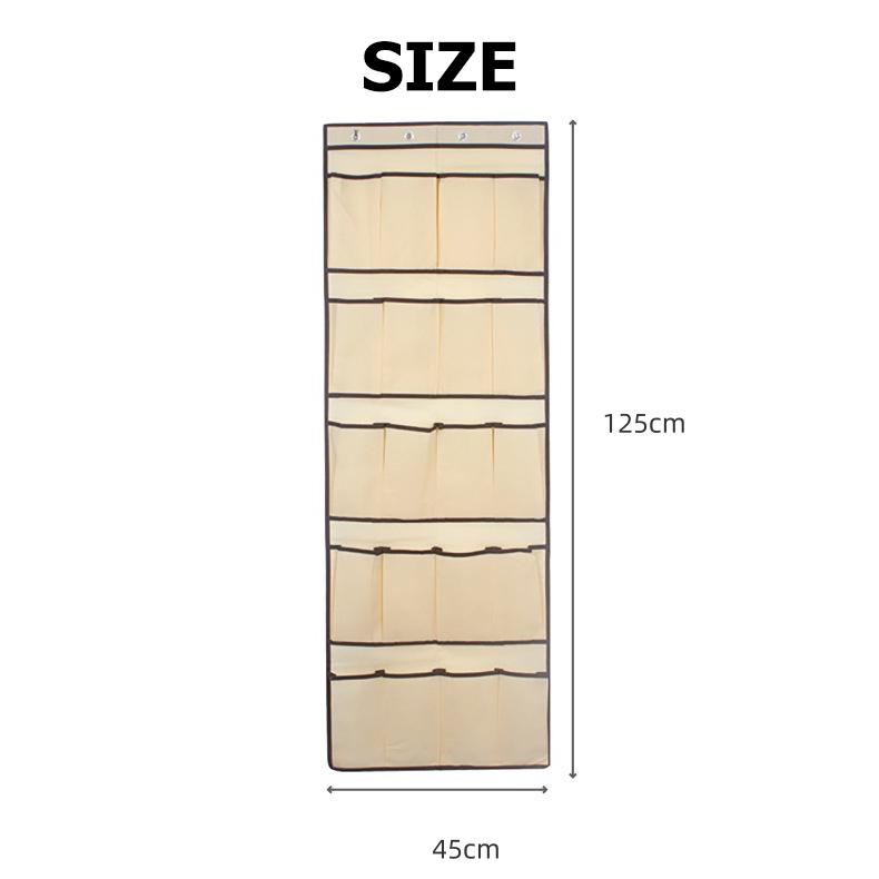 Подвесная сумка за дверью 20 решетчатая сумка для хранения из нетканого материала Сумка для хранения домашней обуви