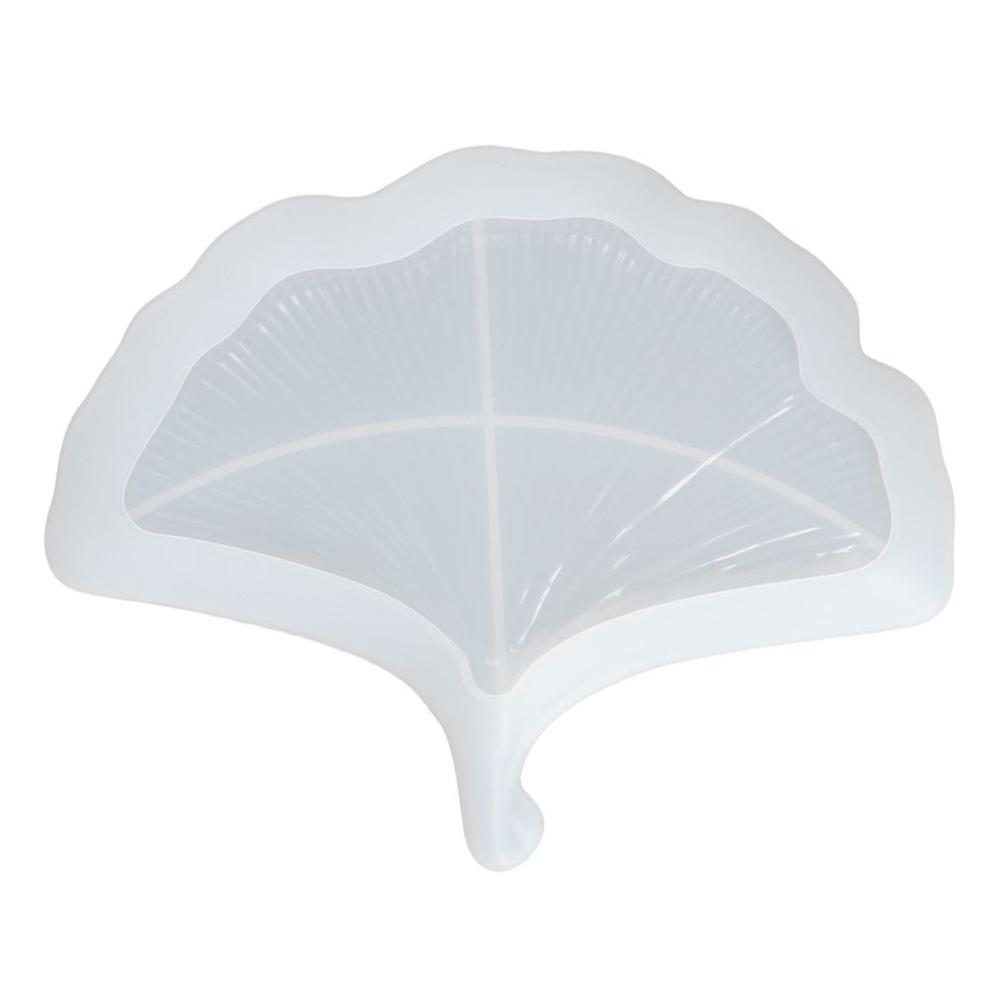 Форма листьев Гинкго Лист Лоток Силиконовые Формы Силиконовый Дисплей Хранение Блюдо Форма Для Подарка