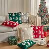 INS Style Velvet Christmas Pillowcase Christmas Tree Cushion Cover Living Room/Office