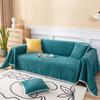 Sofa Cover for Living Room Plain Dyed Sofa Towel Anti Cat Scratch Fashion Lace Multi-function Sofa Home Decorative Throw Blanket